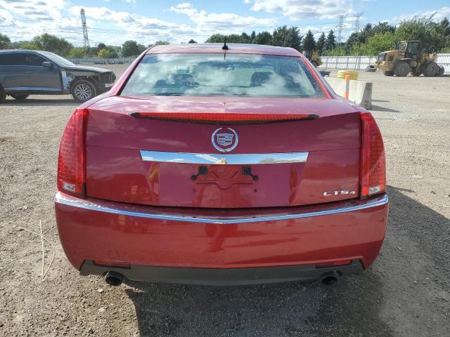 1G6DG577380147215 - 2008 CADILLAC CTS RED photo 6
