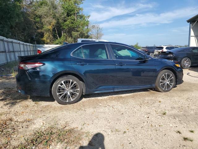 4T1M11AK4LU947152 - 2020 TOYOTA CAMRY SE BLUE photo 3