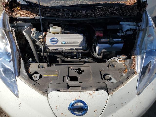 JN1AZ0CP9CT025486 - 2012 NISSAN LEAF SV WHITE photo 11