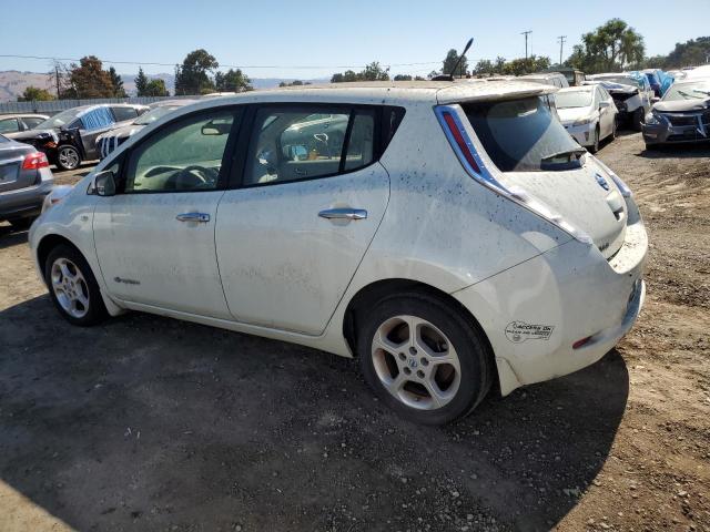 JN1AZ0CP9CT025486 - 2012 NISSAN LEAF SV WHITE photo 2