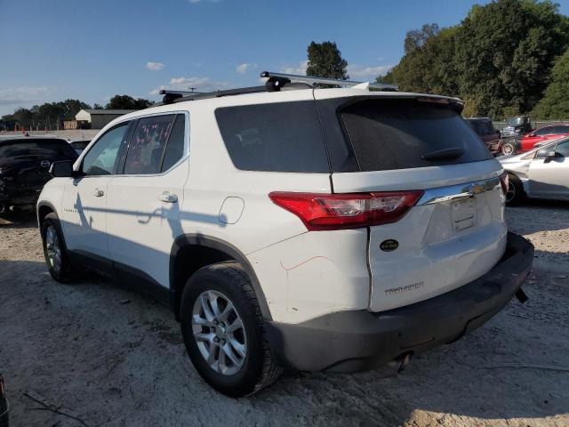 1GNERGKW1KJ237624 - 2019 CHEVROLET TRAVERSE LT أبيض صورة 2