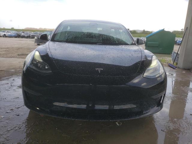 5YJ3E1EA3NF368803 - 2022 TESLA MODEL 3 BLACK photo 5