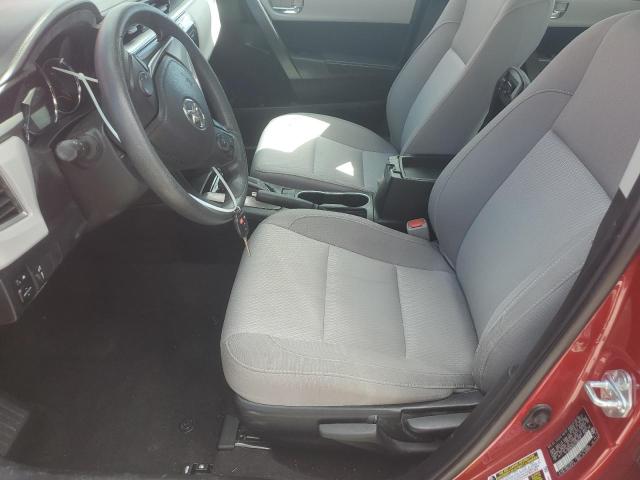 2T1BURHE6FC268518 - 2015 TOYOTA COROLLA L RED photo 7