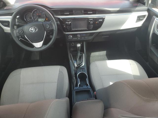 2T1BURHE6FC268518 - 2015 TOYOTA COROLLA L RED photo 8