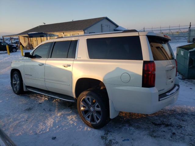 1GNSKKKC9FR584920 - 2015 CHEVROLET SUBURBAN K1500 LTZ WHITE photo 2