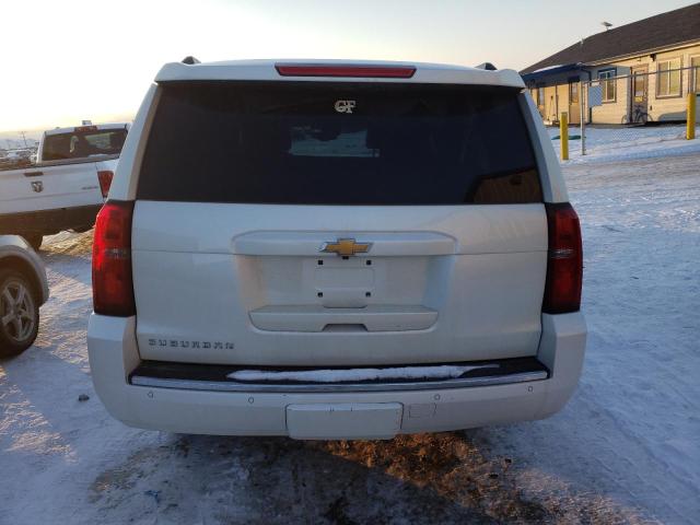 1GNSKKKC9FR584920 - 2015 CHEVROLET SUBURBAN K1500 LTZ WHITE photo 6