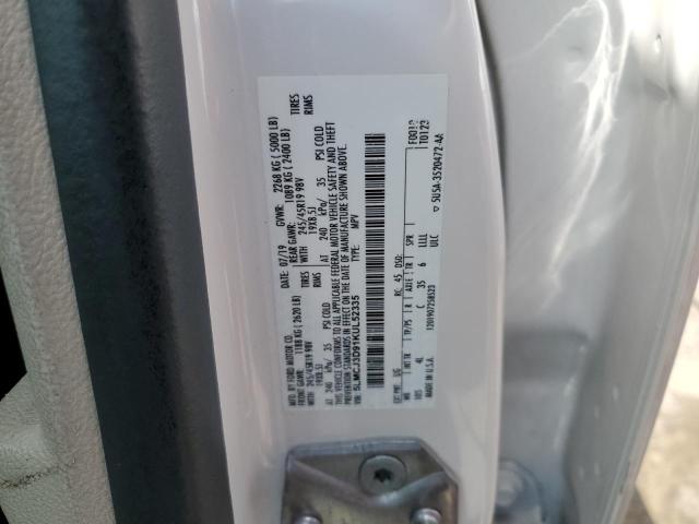 5LMCJ3D91KUL52335 - 2019 LINCOLN MKC RESERVE WHITE photo 14