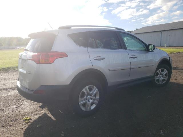 2T3BFREVXEW192157 - 2014 TOYOTA RAV4 LE SILVER photo 3