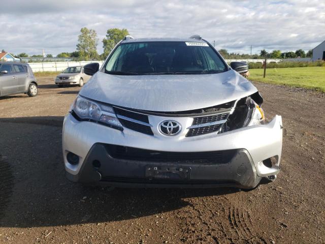 2T3BFREVXEW192157 - 2014 TOYOTA RAV4 LE SILVER photo 5