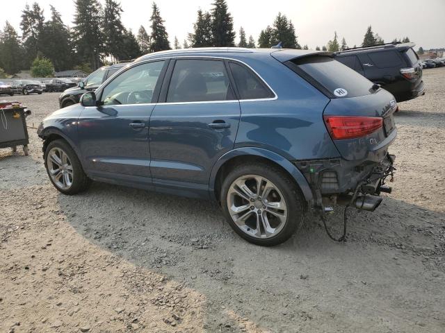 WA1JCCFS0HR010745 - 2017 AUDI Q3 PREMIUM PLUS Blau Foto 2