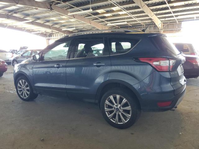 1FMCU0J95JUB61156 - 2018 FORD ESCAPE TITANIUM BLUE photo 2