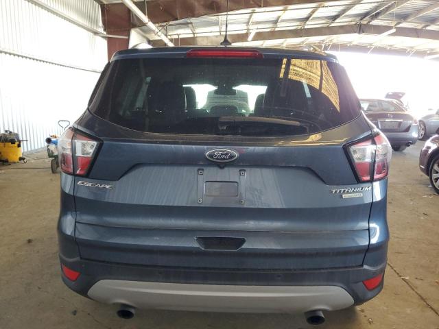 1FMCU0J95JUB61156 - 2018 FORD ESCAPE TITANIUM BLUE photo 6