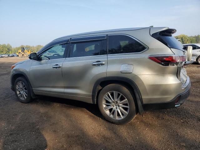 5TDJKRFH5GS293885 - 2016 TOYOTA HIGHLANDER XLE BEIGE photo 2