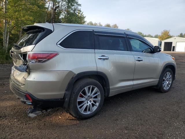 5TDJKRFH5GS293885 - 2016 TOYOTA HIGHLANDER XLE BEIGE photo 3