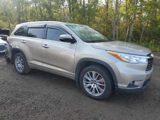 5TDJKRFH5GS293885 - 2016 TOYOTA HIGHLANDER XLE BEIGE photo 4