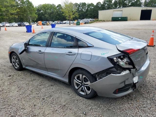 19XFC2F57JE008900 - 2018 HONDA CIVIC LX Gümüş foto 2