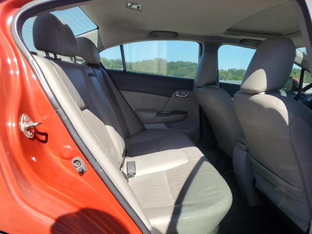 2HGFB2F99EH513502 - 2014 HONDA CIVIC EXL ORANGE photo 10