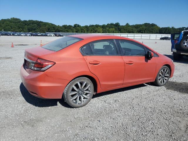 2HGFB2F99EH513502 - 2014 HONDA CIVIC EXL ORANGE photo 3