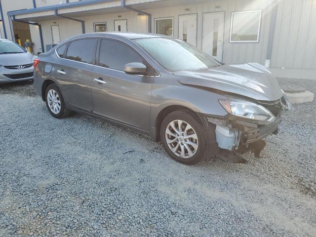 3N1AB7AP7JL635565 - 2018 NISSAN SENTRA S Сұр фото 4