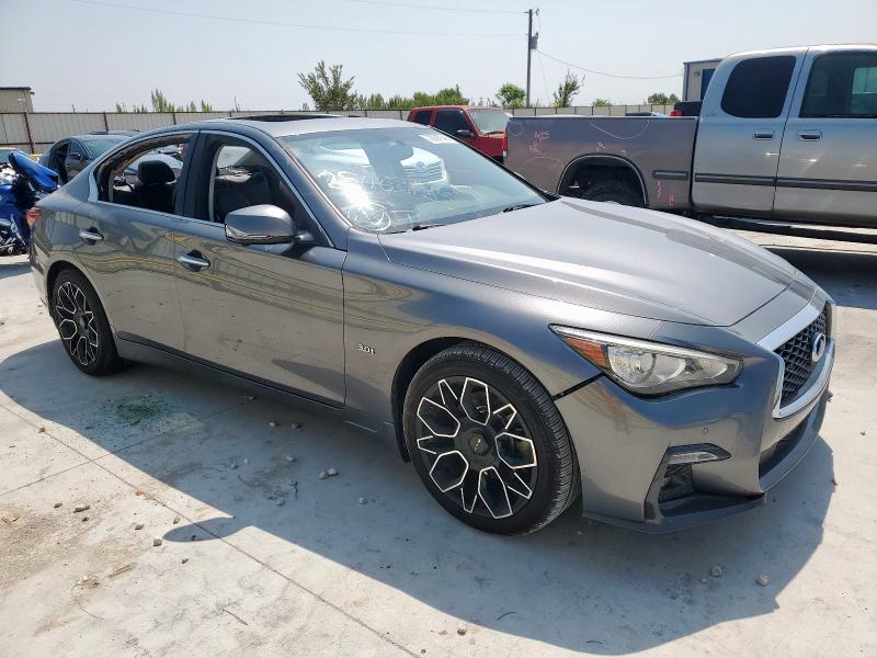 JN1EV7AP6KM541841 - 2019 INFINITI Q50 LUXE 灰色 照片 4