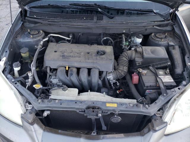 2T1KR32E55C397761 - 2005 TOYOTA COROLLA MA XR GRAY photo 11