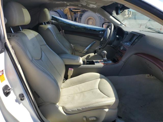 JNKCV64E38M130039 - 2008 INFINITI G37 BASE WHITE photo 7