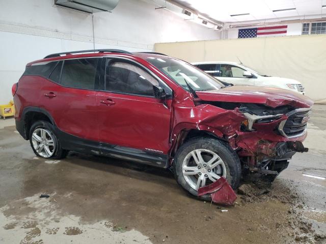 3GKALMEVXJL410188 - 2018 GMC TERRAIN SLE 勃艮第红 照片 4