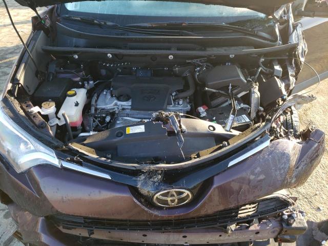 2T3WFREV8JW483915 - 2018 TOYOTA RAV4 ADVENTURE MAROON photo 12