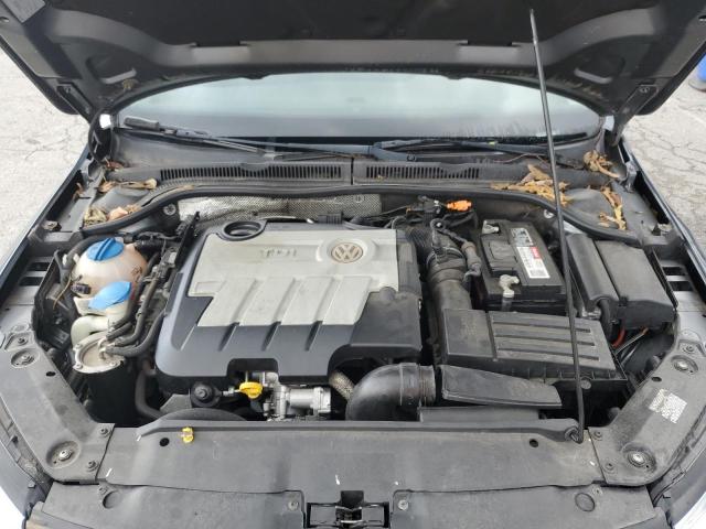 3VWLL7AJ2EM246862 - 2014 VOLKSWAGEN JETTA TDI GRAY photo 12