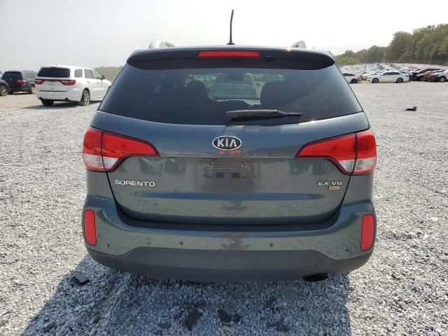 5XYKU4A73EG481363 - 2014 KIA SORENTO EX GREEN photo 6