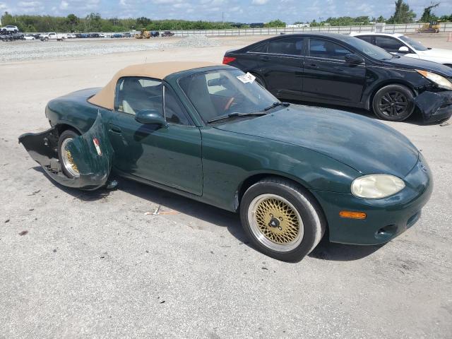 JM1NB353610213198 - 2001 MAZDA MX-5 MIATA BASE GREEN photo 4