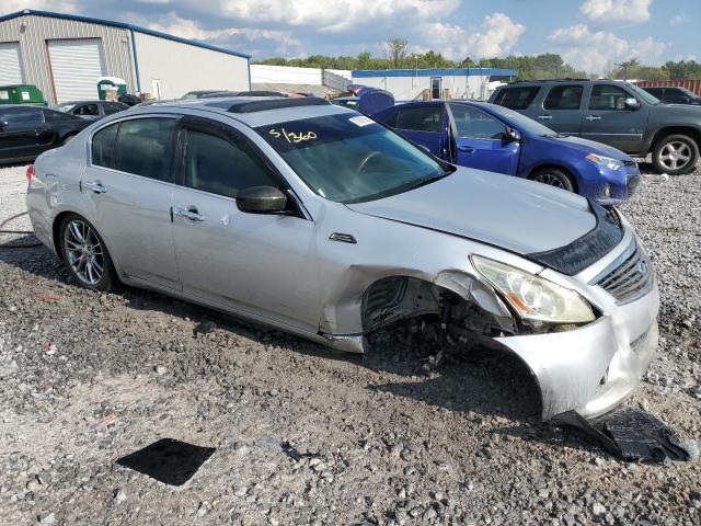 JN1CV6AP9CM932386 - 2012 INFINITI G37 BASE SILVER photo 4