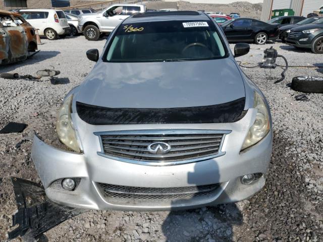 JN1CV6AP9CM932386 - 2012 INFINITI G37 BASE SILVER photo 5