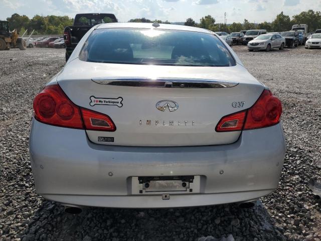 JN1CV6AP9CM932386 - 2012 INFINITI G37 BASE SILVER photo 6