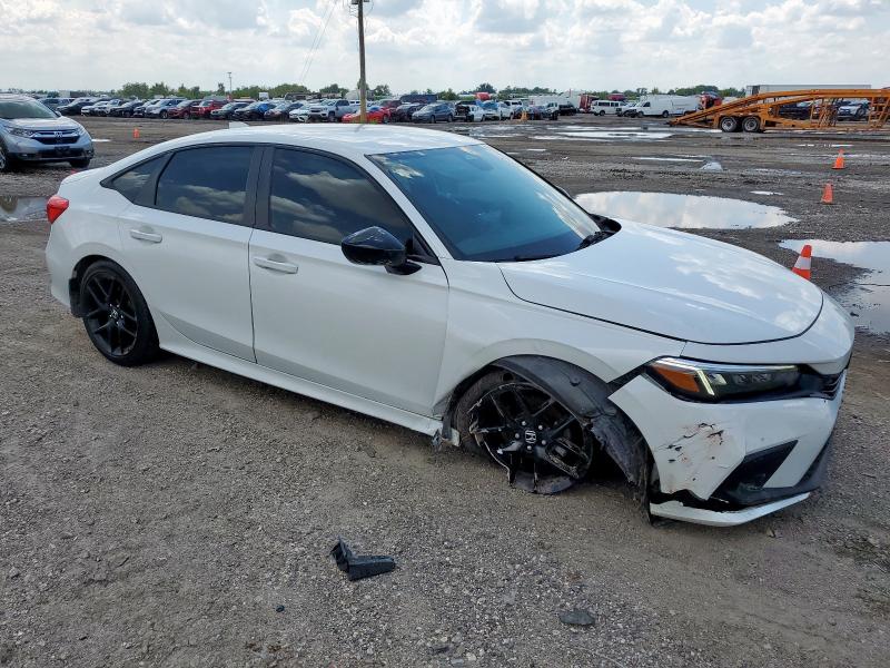 2HGFE2F51PH515607 - 2023 HONDA CIVIC SPORT Weiß Foto 4