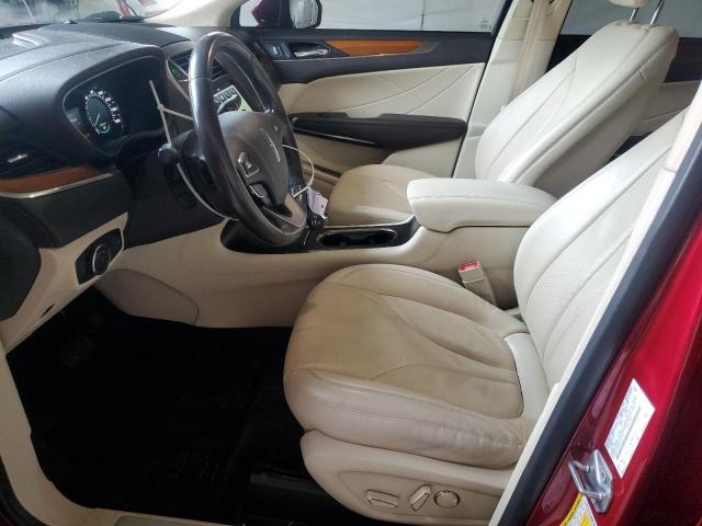 5LMCJ3D99GUJ27118 - 2016 LINCOLN MKC RESERVE Красный фото 7