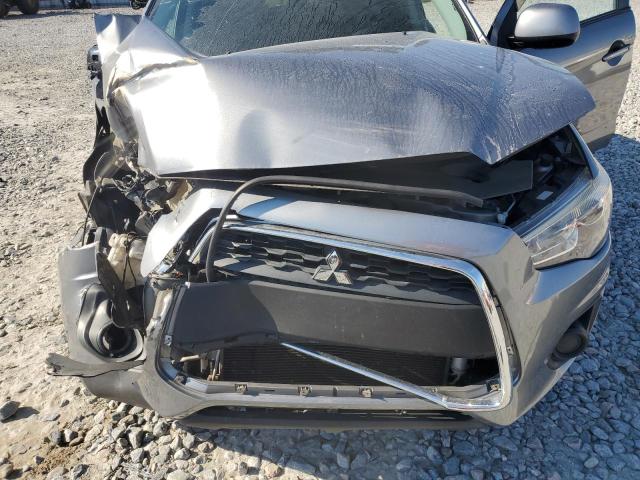 4A4AP3AU6DE025442 - 2013 MITSUBISHI OUTLANDER SPORT ES GRAY photo 12