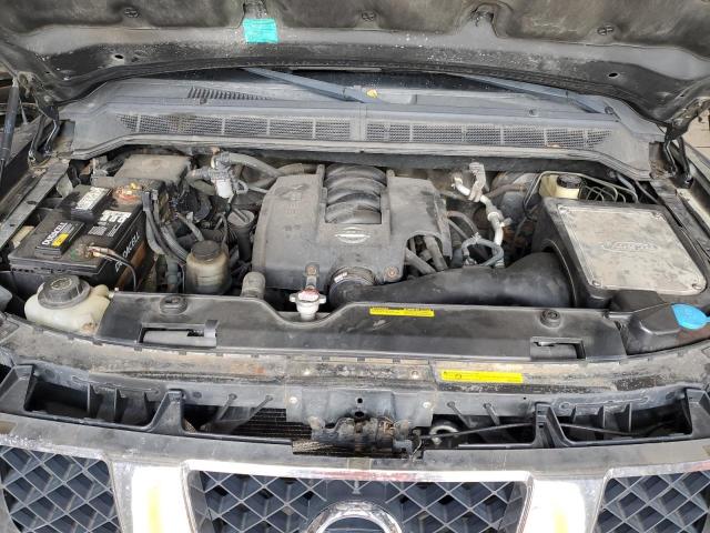 1N6BA07B35N546635 - 2005 NISSAN TITAN XE GRAY photo 11