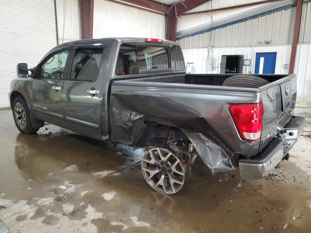 1N6BA07B35N546635 - 2005 NISSAN TITAN XE GRAY photo 2