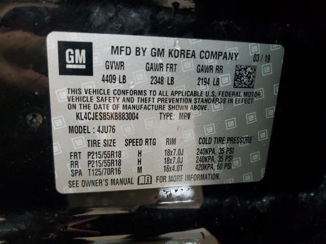 KL4CJESB5KB883004 - 2019 BUICK ENCORE PREFERRED 黑色 照片 13