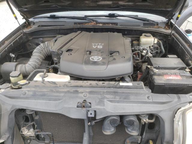 JTEBU14R170113523 - 2007 TOYOTA 4RUNNER SR5 رمادي صورة 12