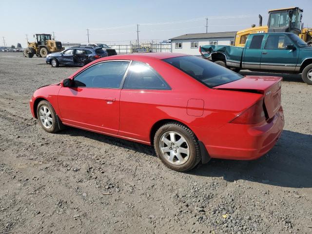 1HGEM21953L057267 - 2003 HONDA CIVIC EX RED photo 2