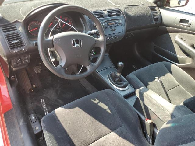 1HGEM21953L057267 - 2003 HONDA CIVIC EX RED photo 8