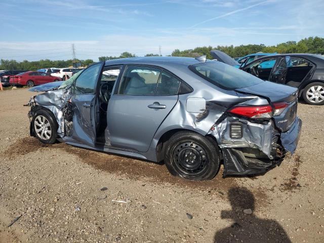 5YFEPMAE1MP208208 - 2021 TOYOTA COROLLA LE BLUE photo 2