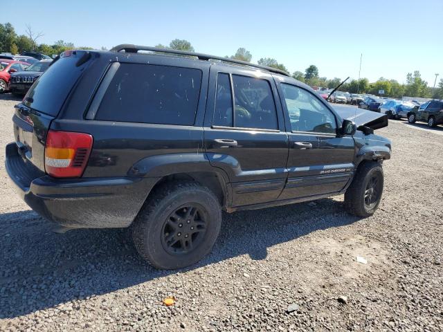 1J4GW48S84C330574 - 2004 JEEP GRAND CHEROKEE LAREDO BLACK photo 3