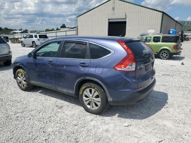 5J6RM4H56EL056091 - 2014 HONDA CR-V EX BLUE photo 2