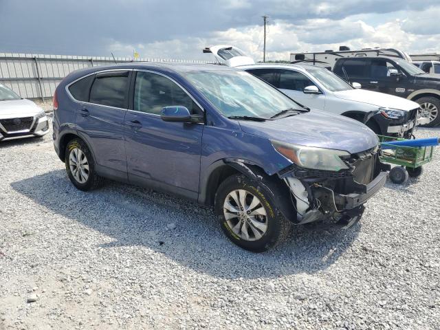 5J6RM4H56EL056091 - 2014 HONDA CR-V EX BLUE photo 4