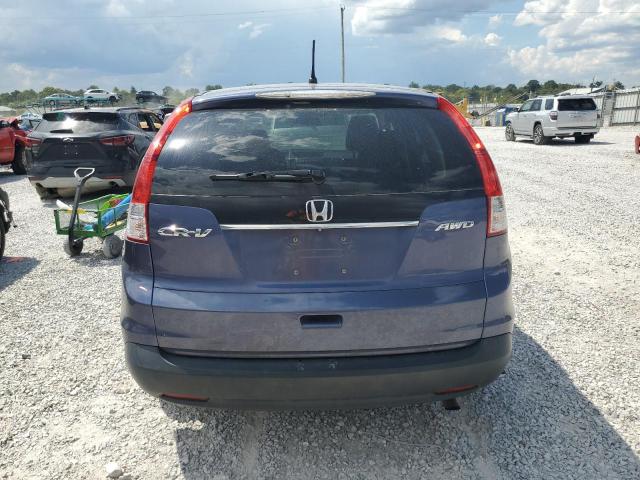 5J6RM4H56EL056091 - 2014 HONDA CR-V EX BLUE photo 6