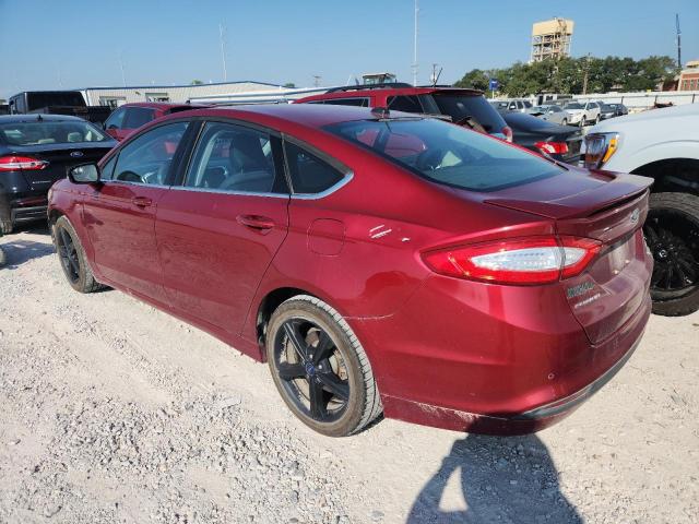3FA6P0HD8GR287746 - 2016 FORD FUSION SE RED photo 2