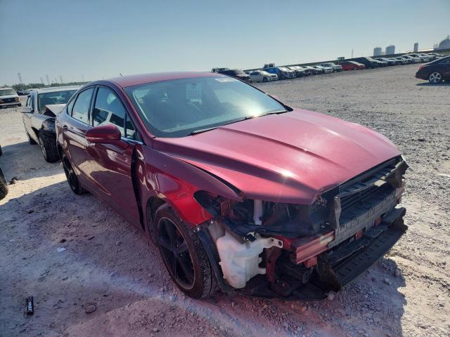 3FA6P0HD8GR287746 - 2016 FORD FUSION SE RED photo 4